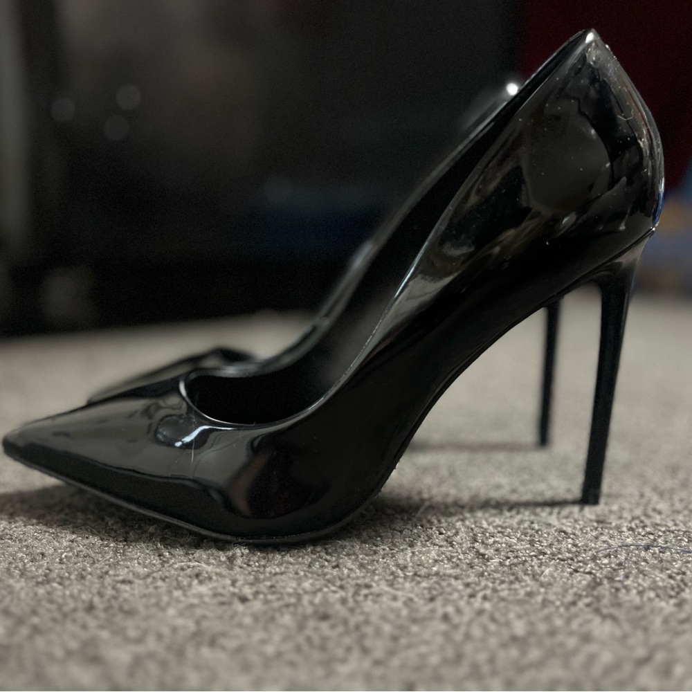 Steve Madden patent leather stilettos